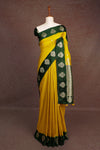 Yellow Art Silk Saree