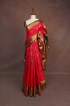 Red Semi Silk Saree