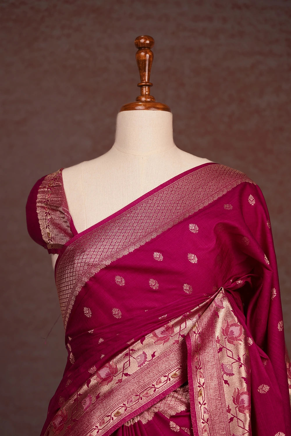 Vadamalli Semi Banarasi Saree