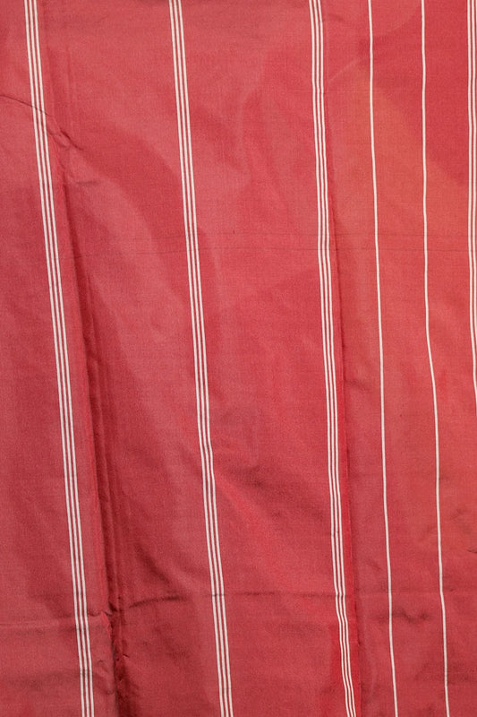 Dark Brown Semi Silk Saree