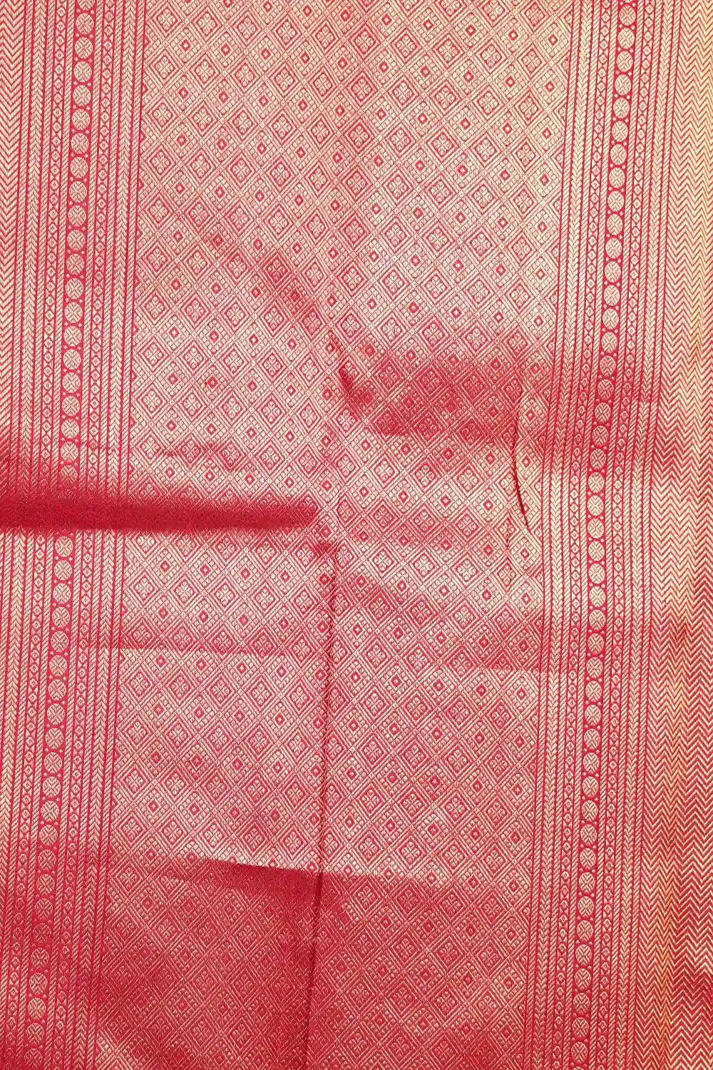 Arakku Red Kancheepuram Silk Saree