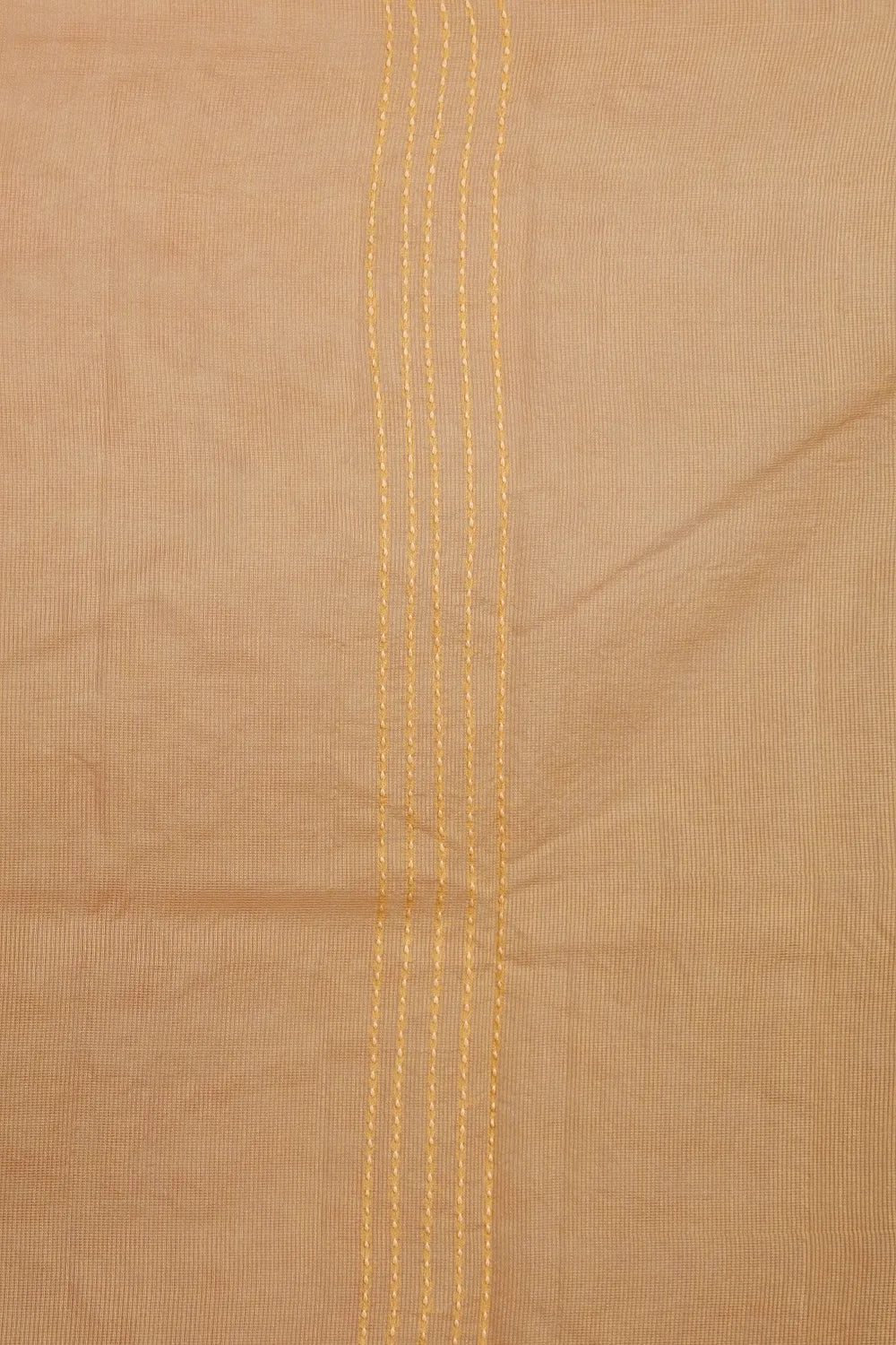 Yellow Net Kota Saree