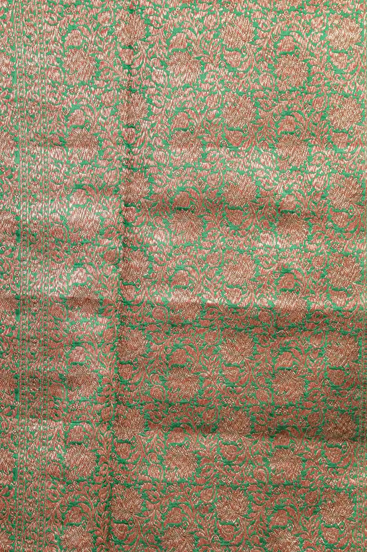 Green Banarasi Silk Saree