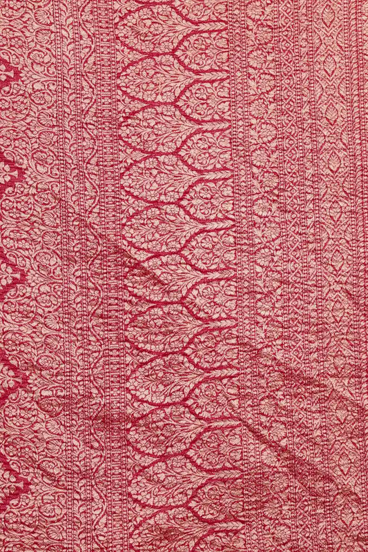 Rani Pink Banarasi Georgette Saree