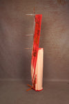 Peach Colour Crepe Saree