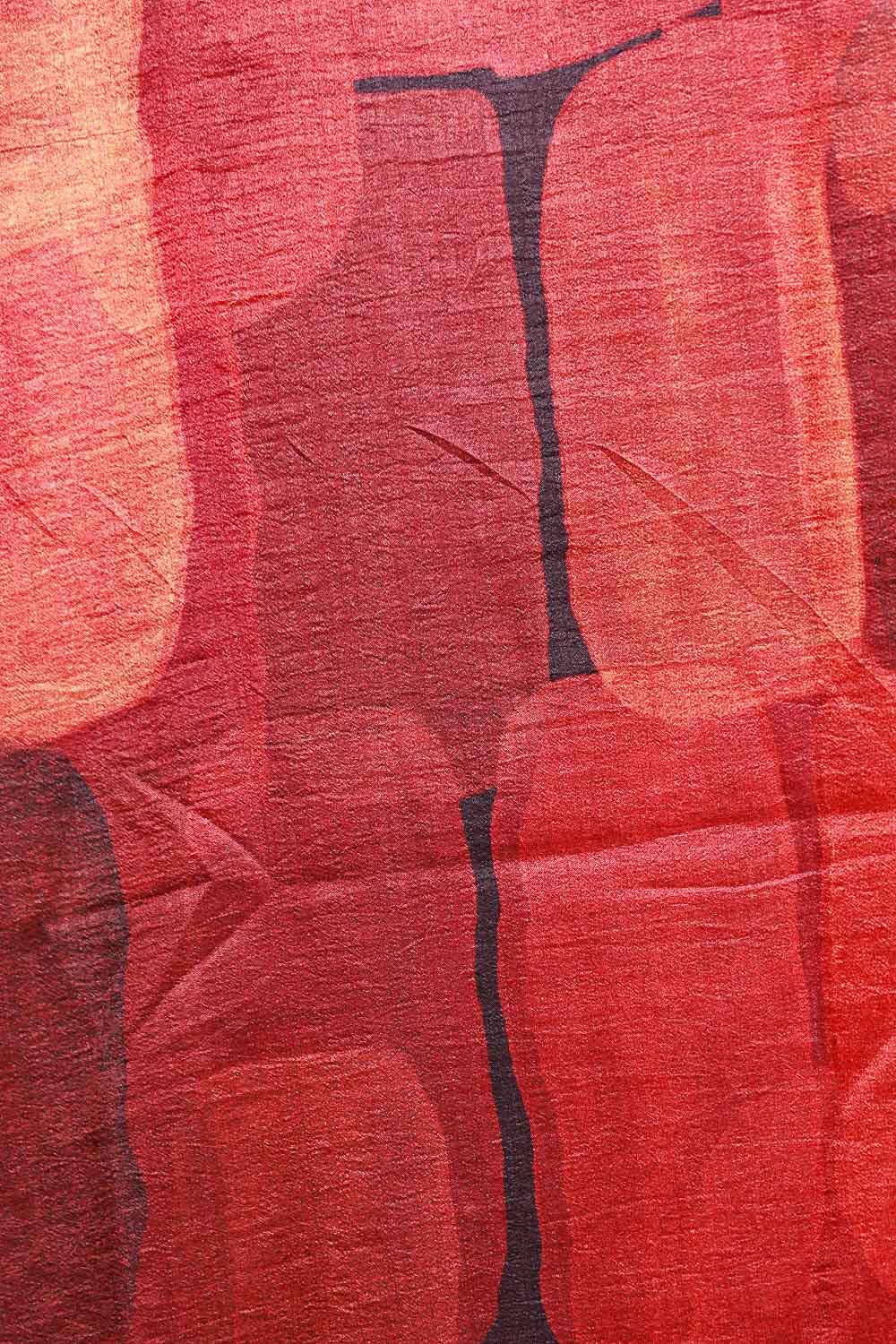 Multi Colours Semi Silk Saree