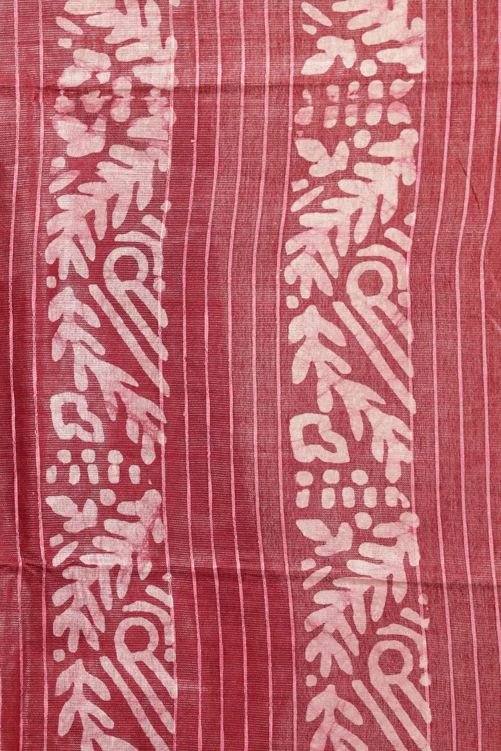 Wine Colour Semi Tussar Saree