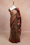Mustard Gold Semi Tussar Saree