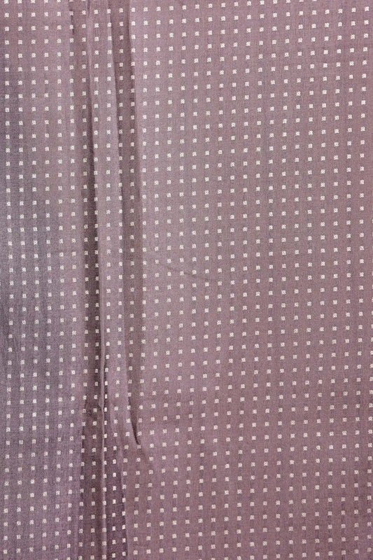 Dark Ash Semi Tussar Saree