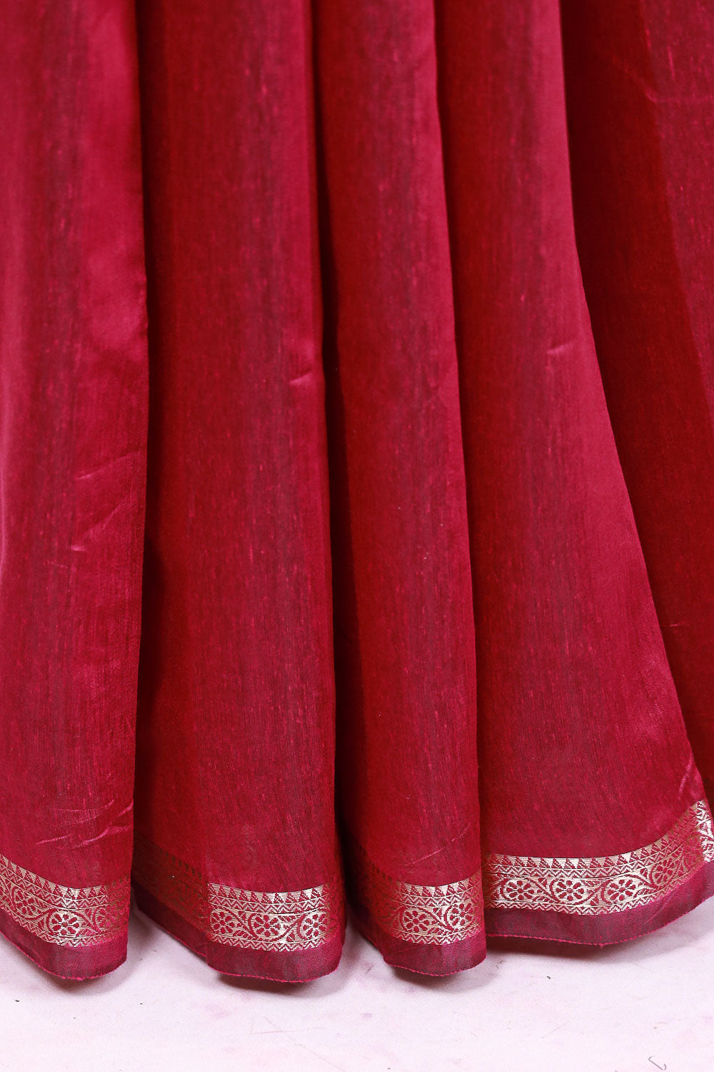 Grape Wine Semi Tussar Saree