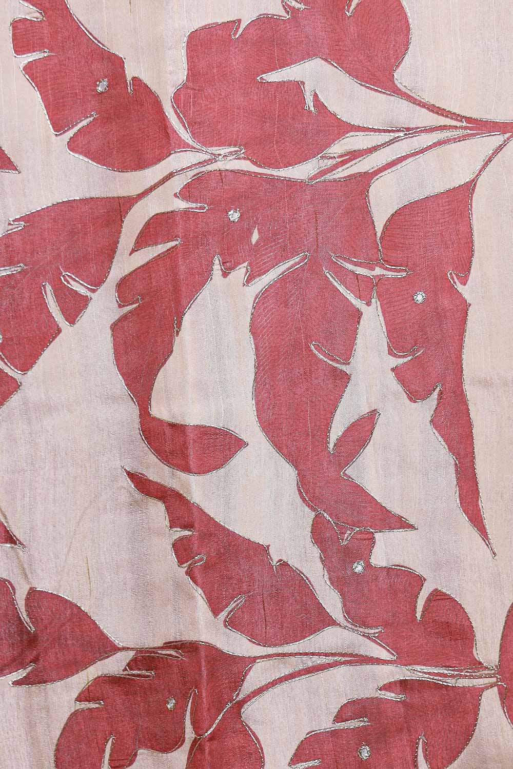 Off White Soft Cotton Saree