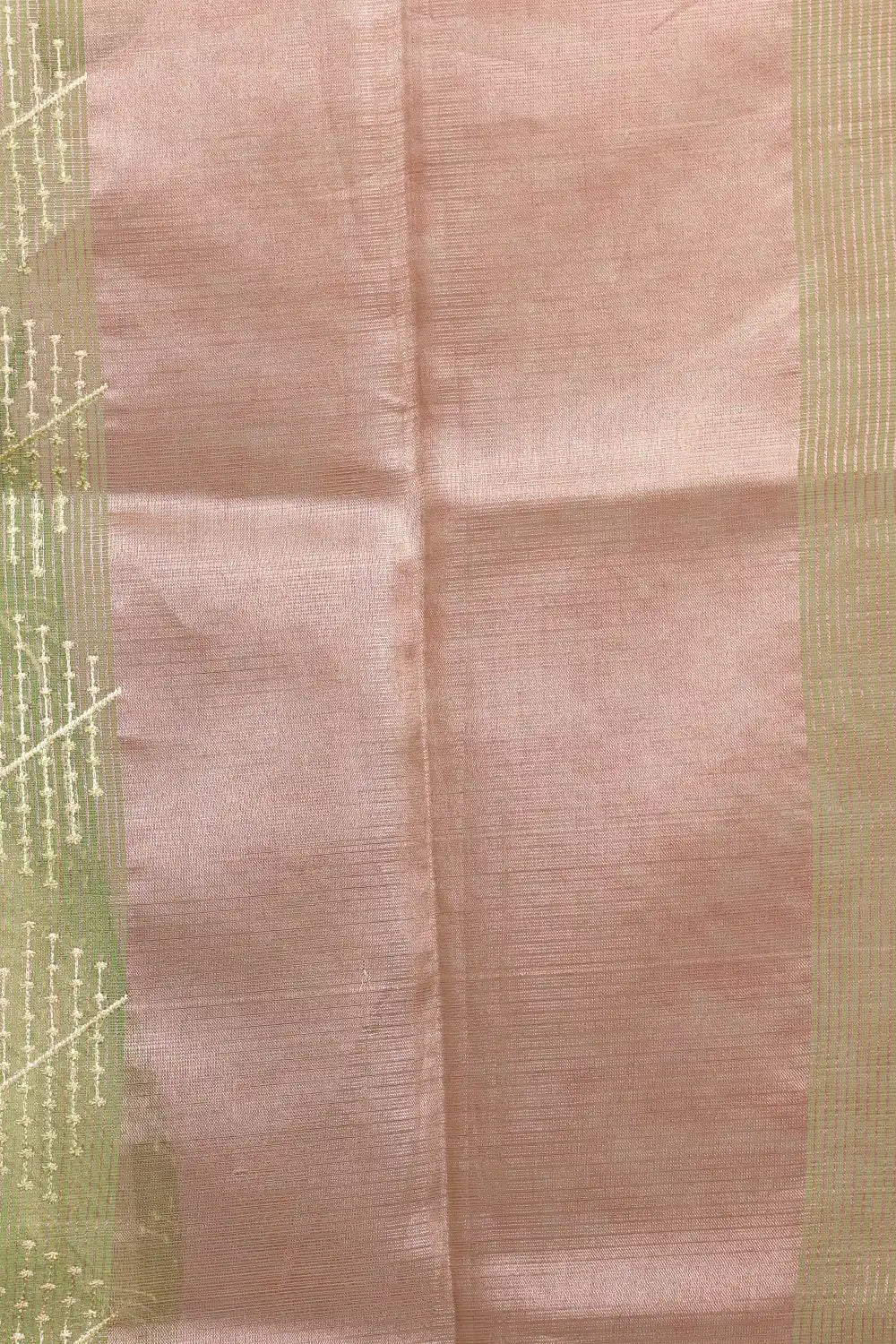 Light Green Gemi Tissue Saree