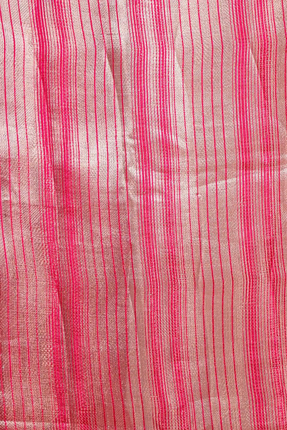 Rani Pink Banarasi Silk Saree