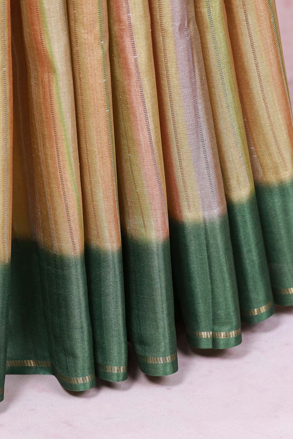 Multi Color Semi Tussar Saree