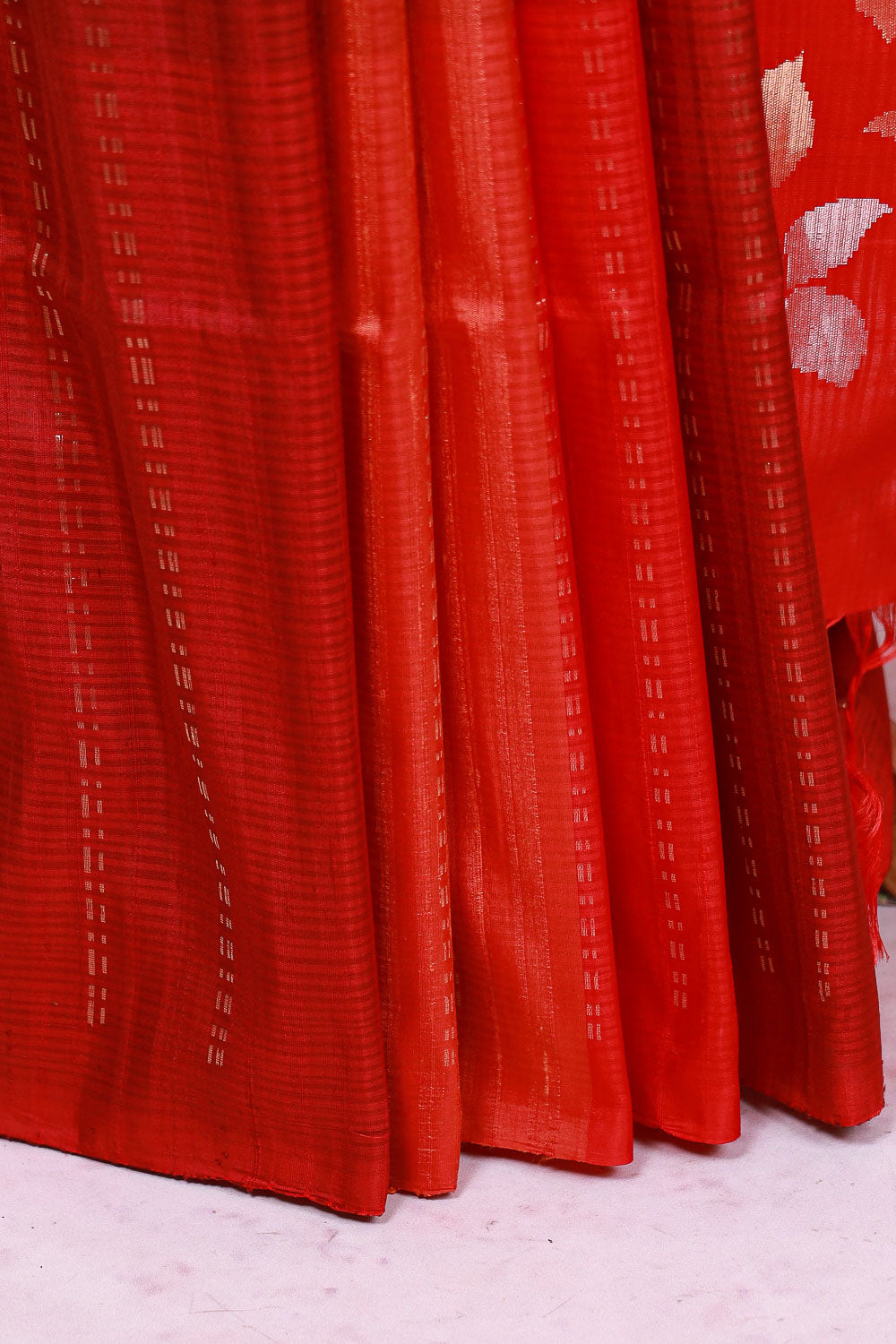 Multi Color Tussar Silk Saree