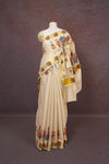 Golden Semi Tissue Kerala Saree