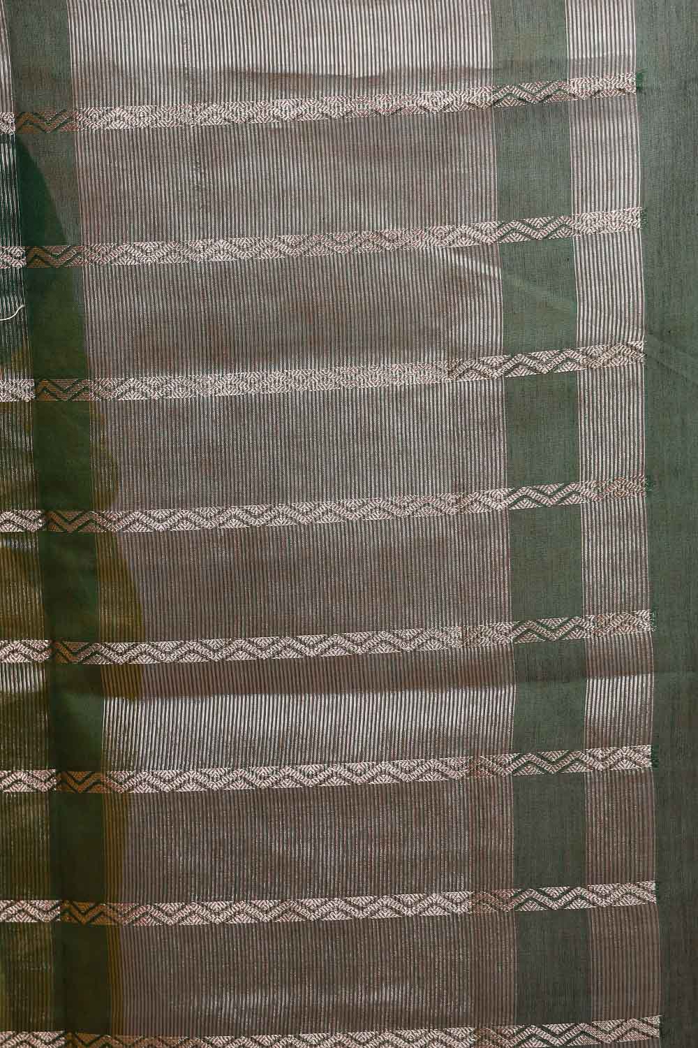 Yellow Semi Crepe Saree
