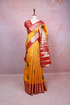 Yellow Semi Tissue Saree