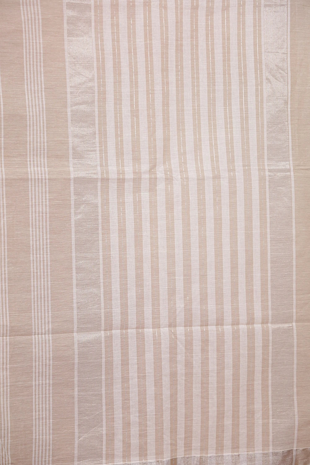 Cream Cotton Saree