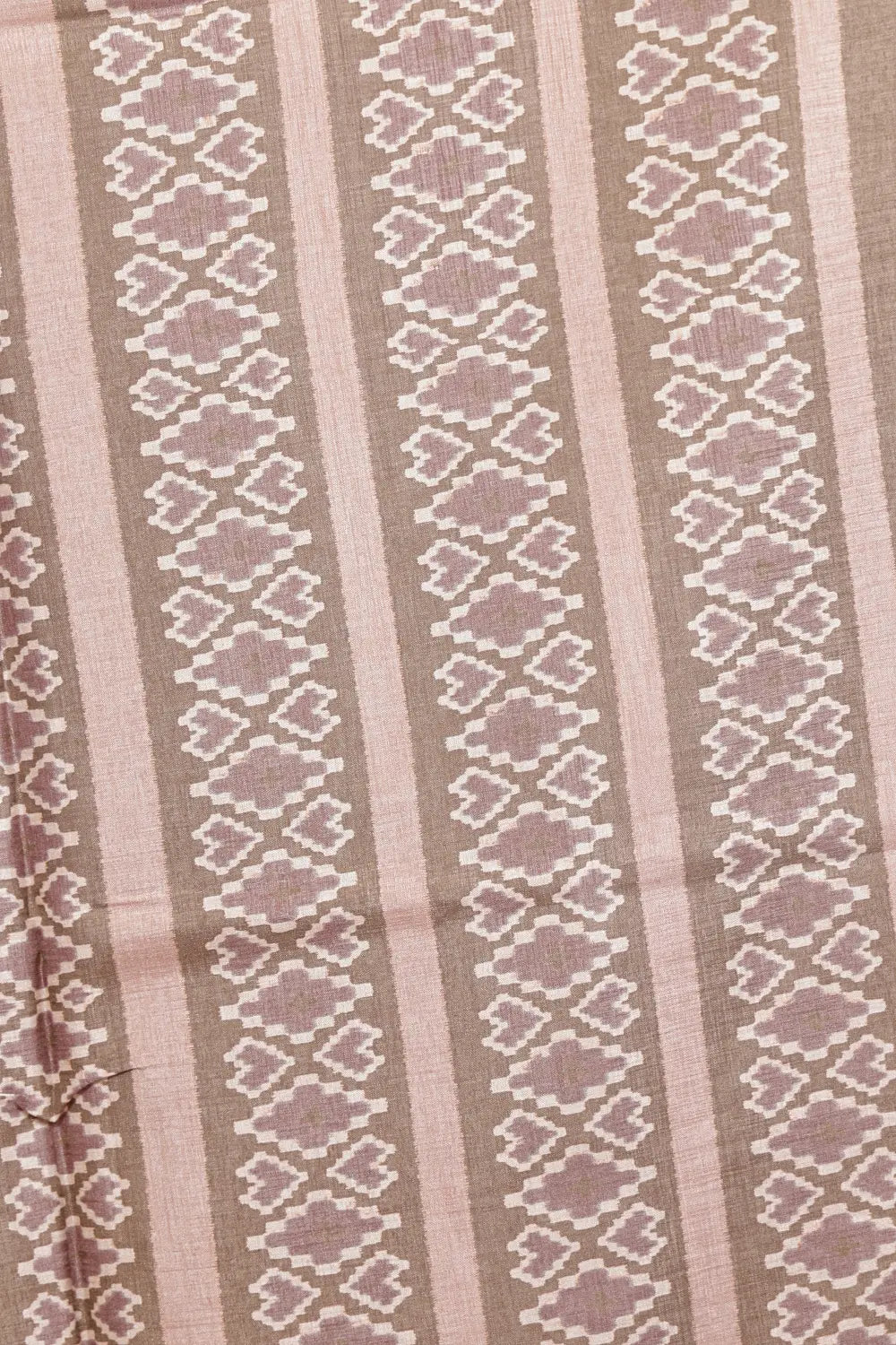 Taupe Color Semi Tussar Saree