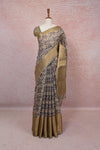 Light Purple Linen Cotton Saree