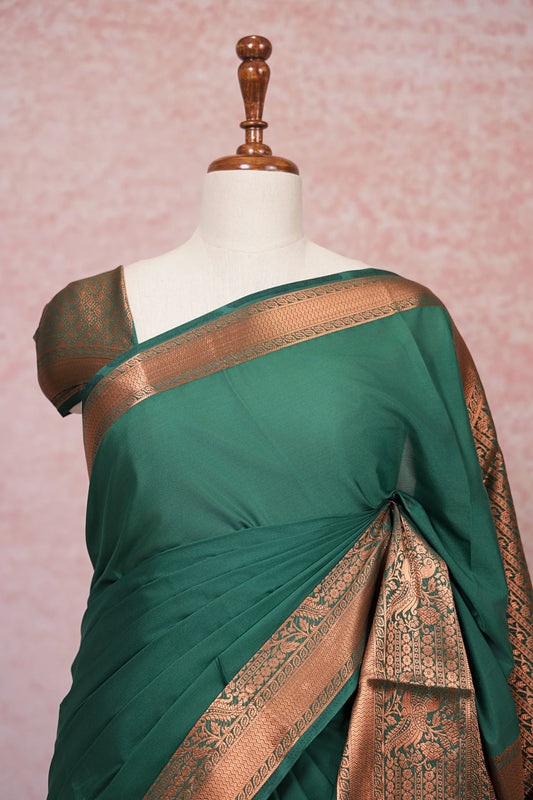 Green Mysore Silk Saree