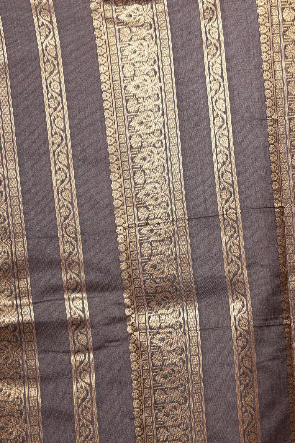 Maroon Semi Silk Saree