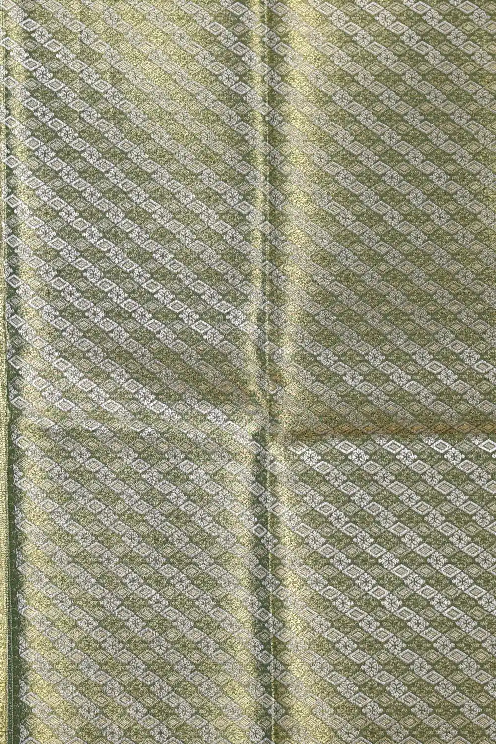 Green Semi Tissue Saree