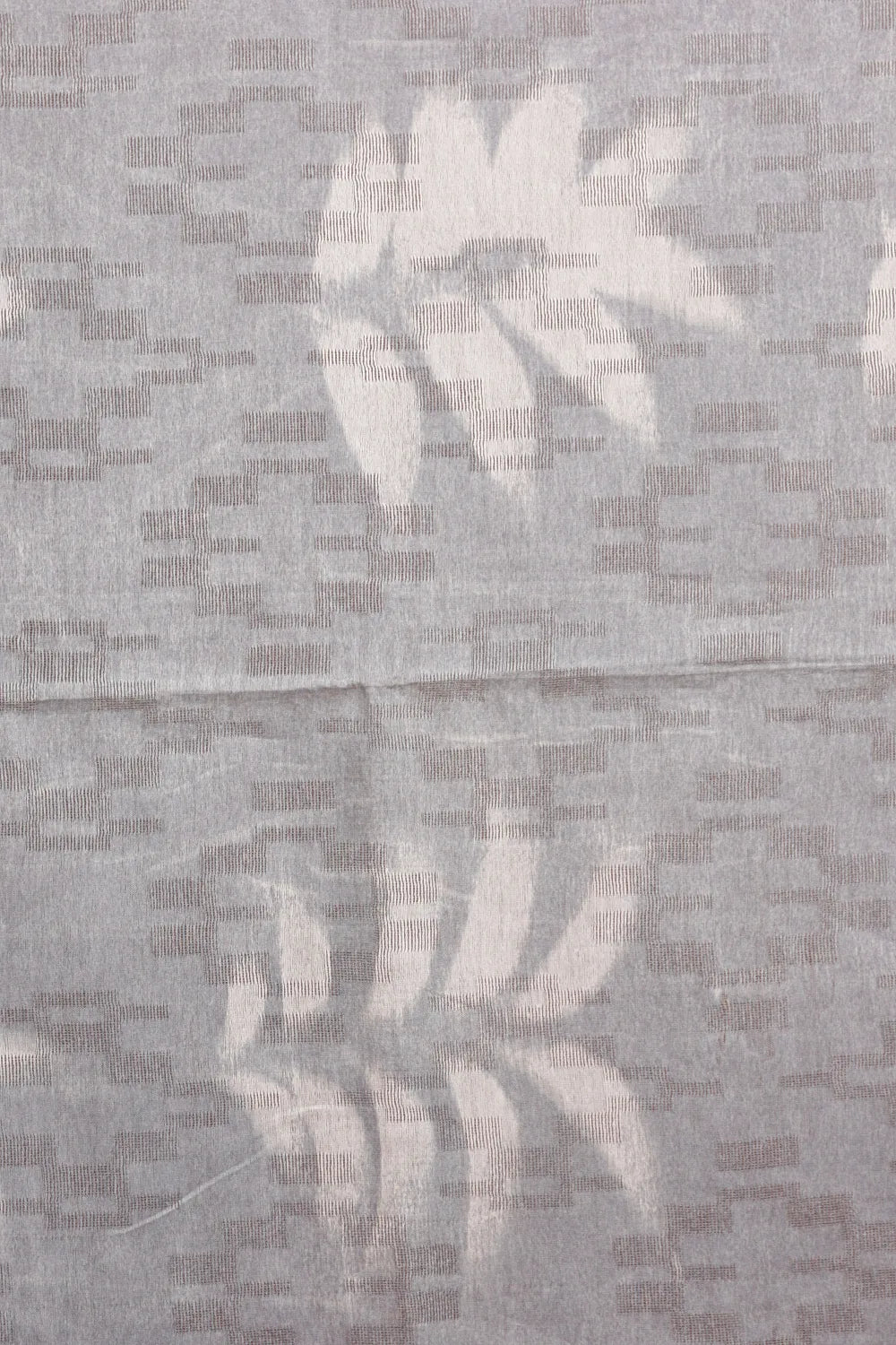 Light Ash Semi Tussar Saree