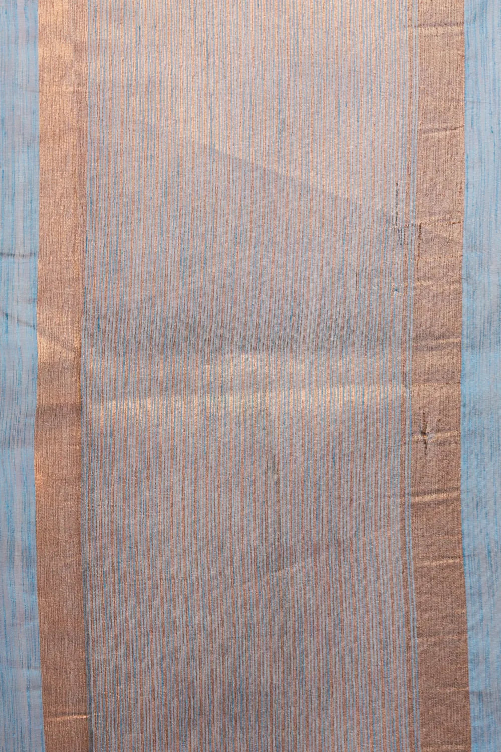 Teal Blue Semi Jute Saree