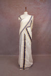 Off White Cotton Set Mundu - Seematti