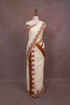 Off White Cotton Set Mundu - Seematti