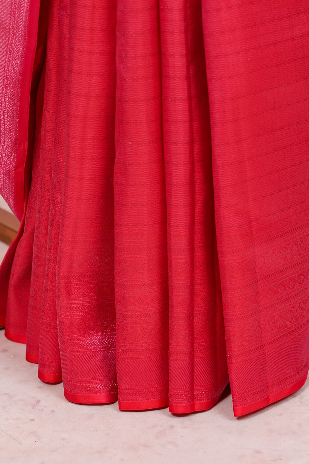 Red Rose Kancheepuram Silk Saree