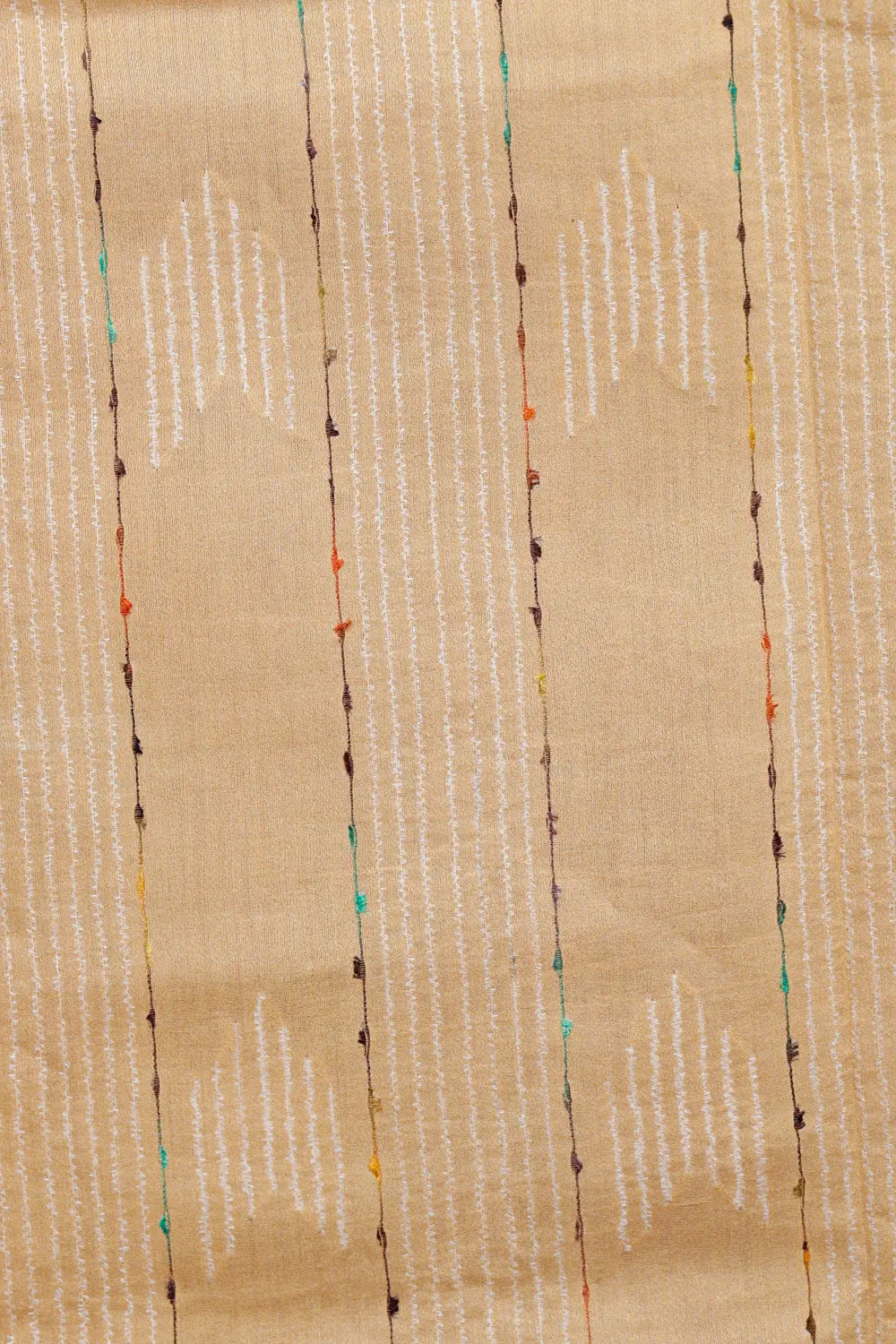 Sandal Color Semi Tussar Saree