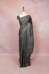 Green Tussar Silk Saree