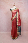 Red Semi Tissue Saree
