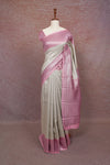 Cream Semi Silk Saree