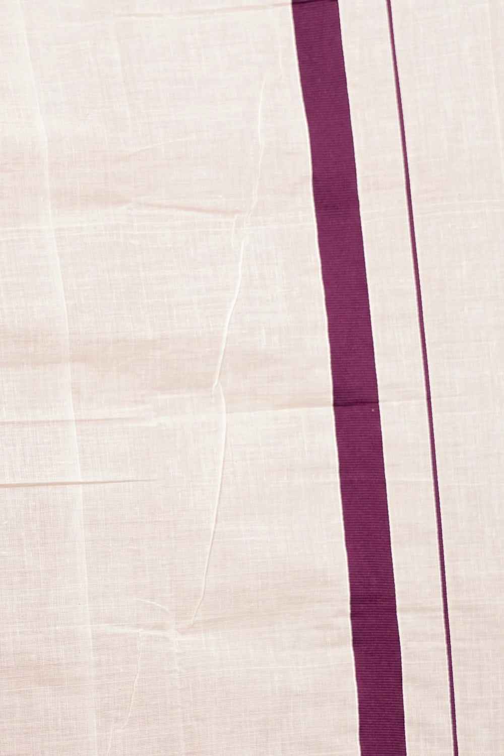 Off White Cotton Set Mundu
