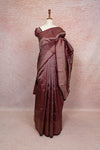 Grape Wine Kancheepuram Silk Saree