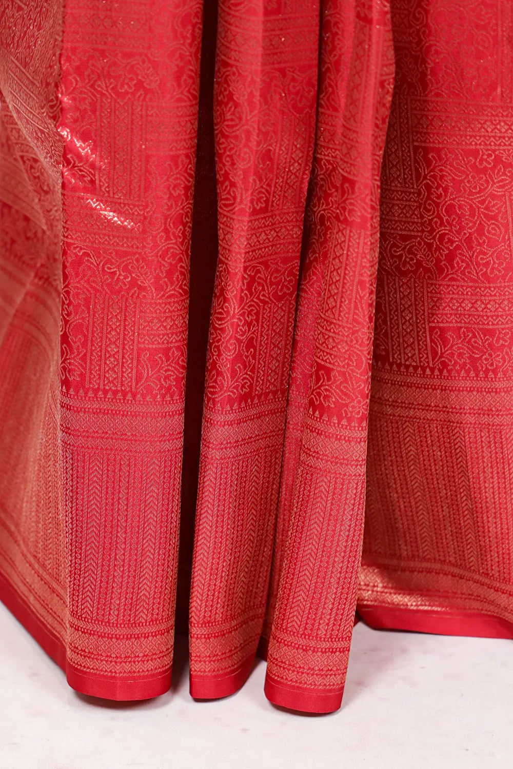 Maroon Kancheepuram Silk Saree