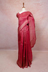 Ruby Red Kancheepuram Silk Saree