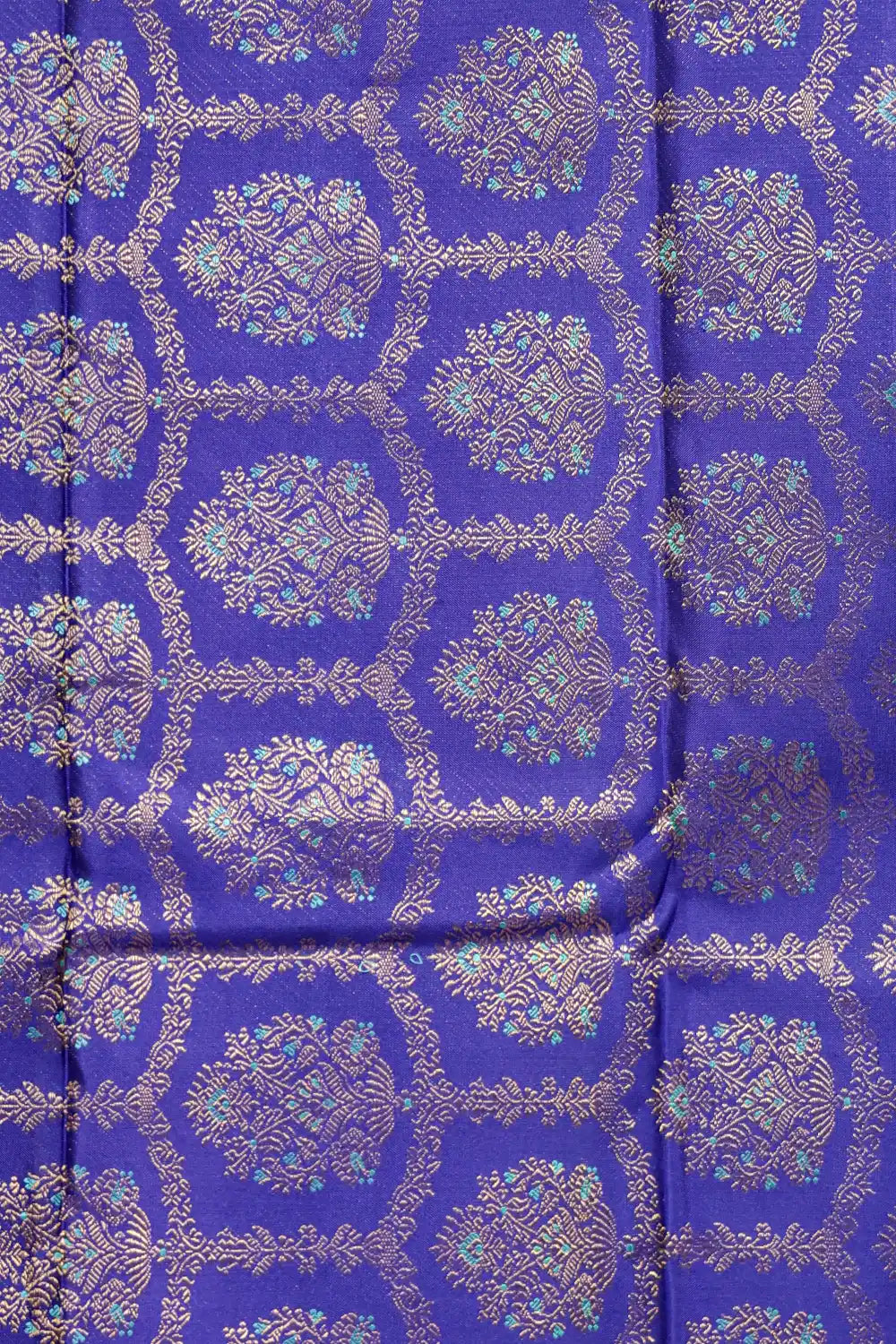 Navy Blue Kancheepuram Silk Saree