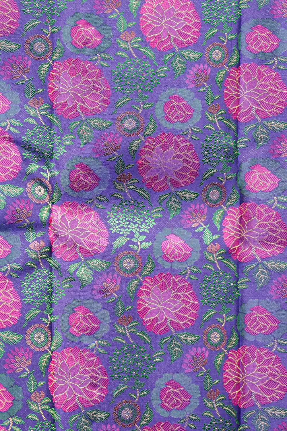 Royal Purple Kancheepuram Silk Saree