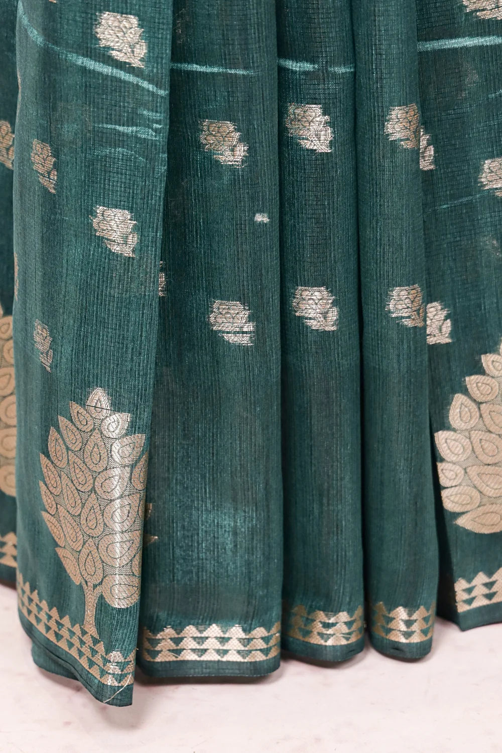 Green Art Silk Saree