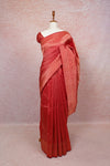 Maroon Kancheepuram Semi Silk Saree