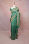 Light Green Kancheepuram Semi Silk Saree - Seematti