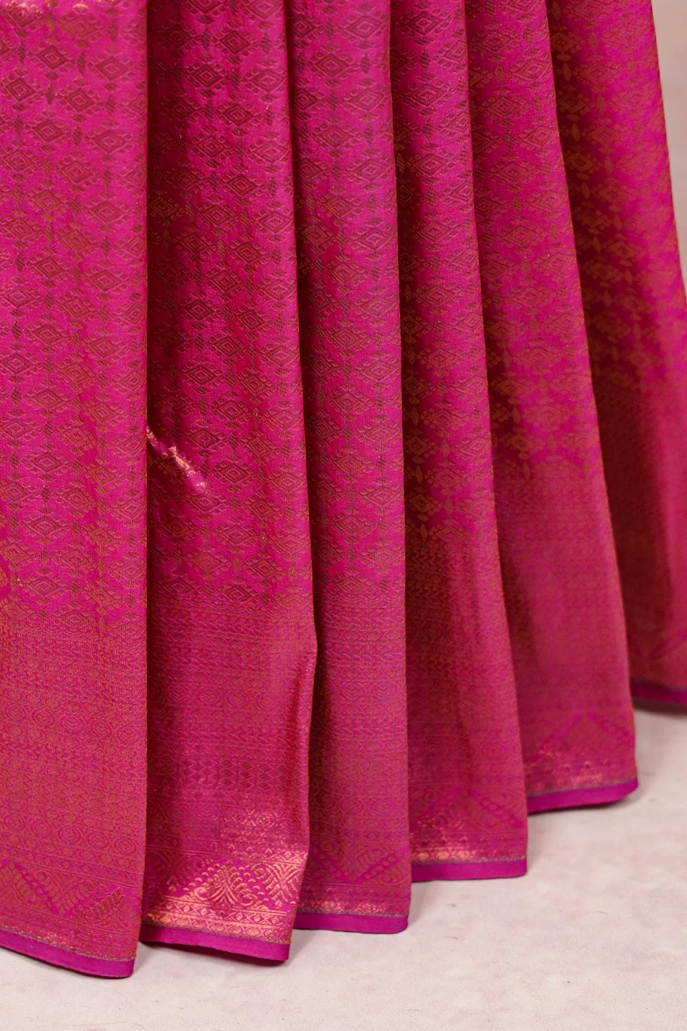 Vadamulla Kancheepuram Semi Silk Saree