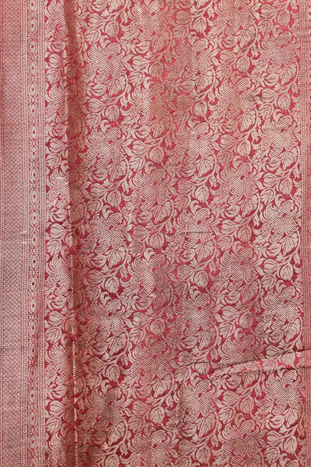 Pink Semi Silk Saree