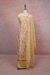 Sandal Soft Cotton Floral Print Unstitched Churidhar Material