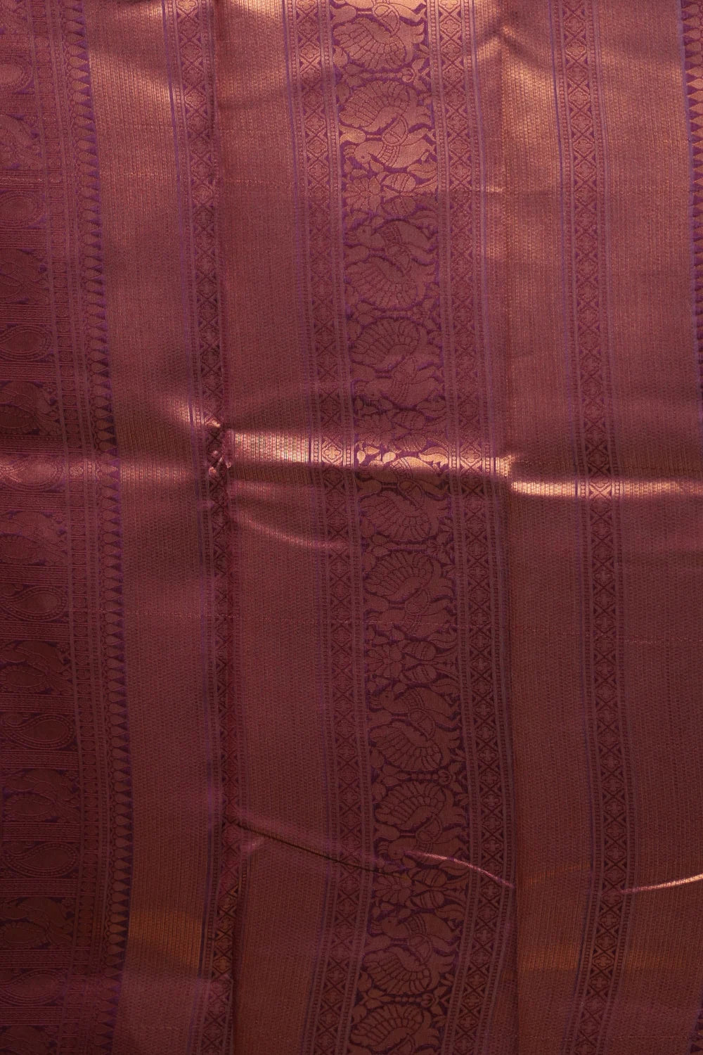 Chikku And Green Semi Silk Saree